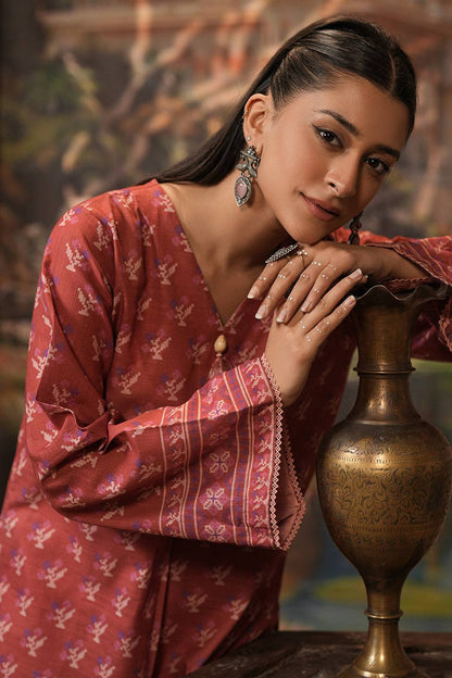 Zellbury | Unstitched 2 Piece Khaddar | Shirt Shalwar - 0430 by Maria Faisal - Registered Vendor of : Zellbury Women - type : Essential Unstitched - 100% original wedding dresses