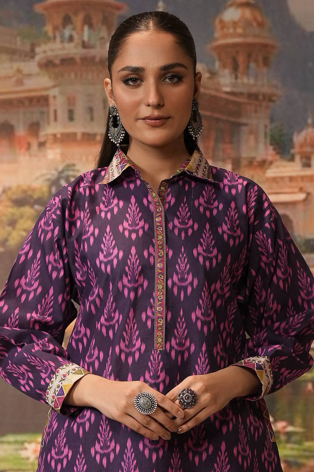 Zellbury | Unstitched 2 Piece Khaddar | Shirt Shalwar - 0431 by Maria Faisal - Registered Vendor of : Zellbury Women - type : Essential Unstitched - 100% original wedding dresses