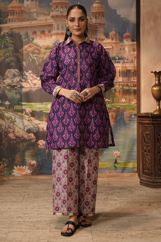 Zellbury | Unstitched 2 Piece Khaddar | Shirt Shalwar - 0431 by Maria Faisal - Registered Vendor of : Zellbury Women - type : Essential Unstitched - 100% original wedding dresses