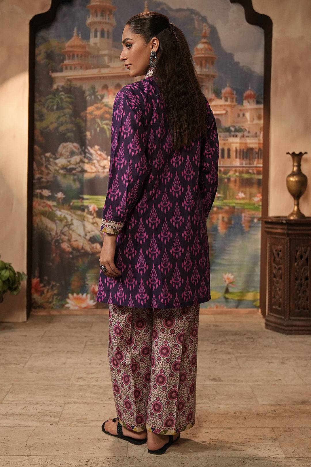 Zellbury | Unstitched 2 Piece Khaddar | Shirt Shalwar - 0431 by Maria Faisal - Registered Vendor of : Zellbury Women - type : Essential Unstitched - 100% original wedding dresses