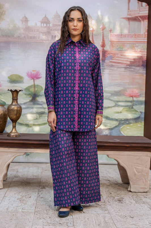 Zellbury | Unstitched 2 Piece Khaddar | Shirt Shalwar - 0432 by Maria Faisal - Registered Vendor of : Zellbury Women - type : Essential Unstitched - 100% original wedding dresses