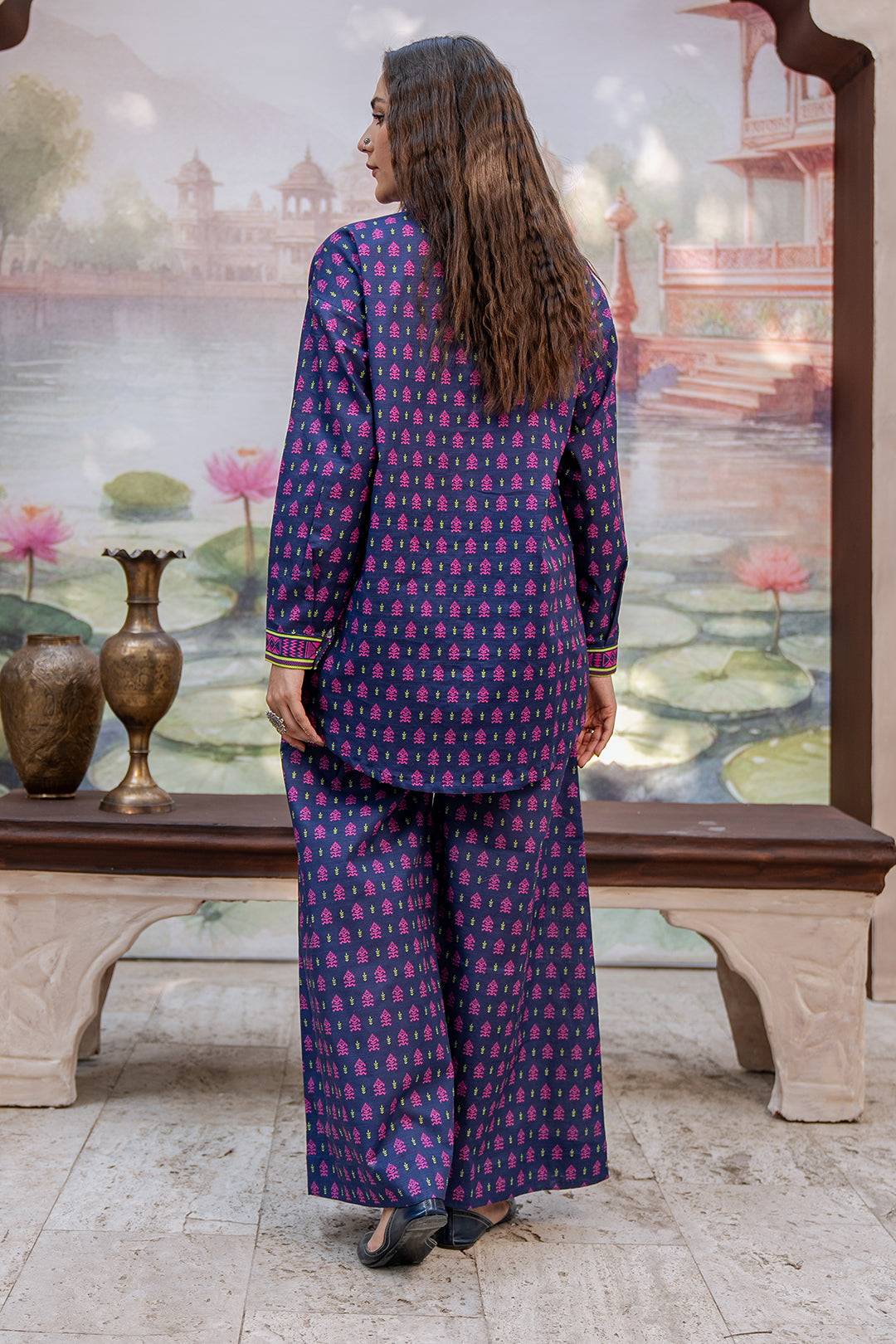 Zellbury | Unstitched 2 Piece Khaddar | Shirt Shalwar - 0432 by Maria Faisal - Registered Vendor of : Zellbury Women - type : Essential Unstitched - 100% original wedding dresses