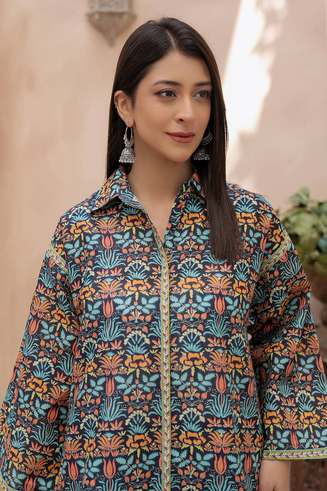 Zellbury | Unstitched 2 Piece Khaddar | Shirt Shalwar - 0433 by Maria Faisal - Registered Vendor of : Zellbury Women - type : Essential Unstitched - 100% original wedding dresses