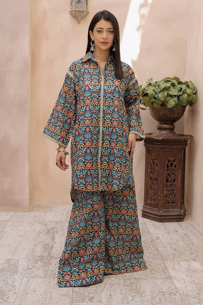 Zellbury | Unstitched 2 Piece Khaddar | Shirt Shalwar - 0433 by Maria Faisal - Registered Vendor of : Zellbury Women - type : Essential Unstitched - 100% original wedding dresses