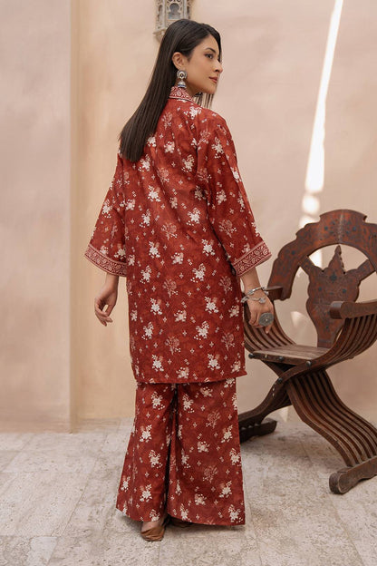 Zellbury | Unstitched 2 Piece Khaddar | Shirt Shalwar - 0434 by Maria Faisal - Registered Vendor of : Zellbury Women - type : Essential Unstitched - 100% original wedding dresses