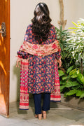Zellbury | Unstitched 3 Piece Viscose | Shirt Shalwar Dupatta - 0187 - Designer Dress with Intricate embroidery and embellishments. Shop elegent wedding dress at Maria Faisal.