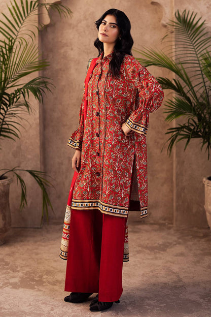 Zellbury | Unstitched 3 Piece Khaddar | Shirt Shalwar Dupatta - 0189 by Maria Faisal - Registered Vendor of : Zellbury Women - type : Essential Unstitched - 100% original wedding dresses