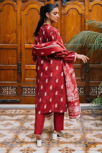 Zellbury | Unstitched 3 Piece Khaddar | Shirt Shalwar Dupatta - 0193 by Maria Faisal - Registered Vendor of : Zellbury Women - type : Essential Unstitched - 100% original wedding dresses