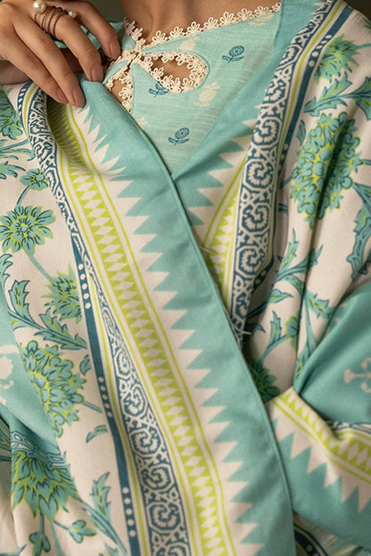 Zellbury | Unstitched 3 Piece Khaddar | Shirt Shalwar Shawl - 0198 by Maria Faisal - Registered Vendor of : Zellbury Women - type : Essential Unstitched - 100% original wedding dresses