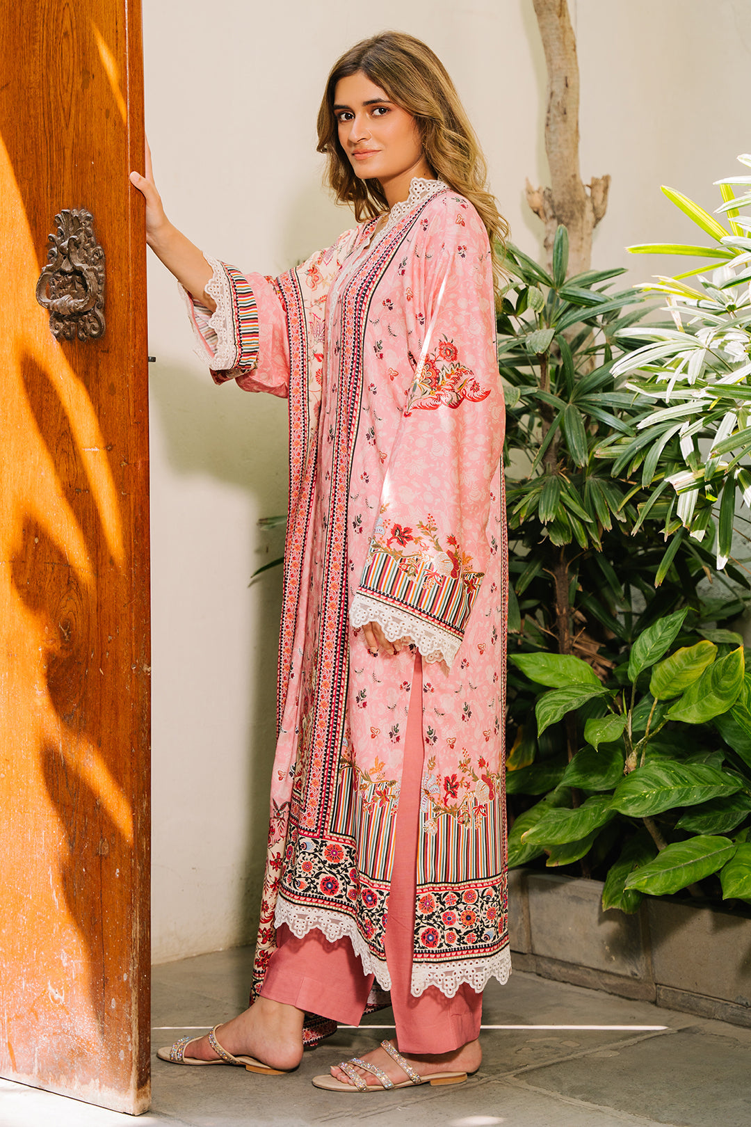 Zellbury | Unstitched 3 Piece Viscose | Shirt Shalwar Dupatta - 0199 - Designer Dress with Intricate embroidery and embellishments. Shop elegent wedding dress at Maria Faisal.