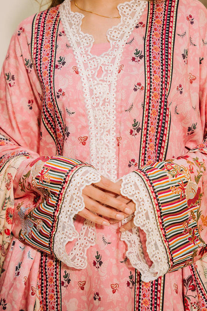 Zellbury | Unstitched 3 Piece Viscose | Shirt Shalwar Dupatta - 0199 by Maria Faisal - Registered Vendor of : Zellbury Women - type : Essential Unstitched - 100% original wedding dresses