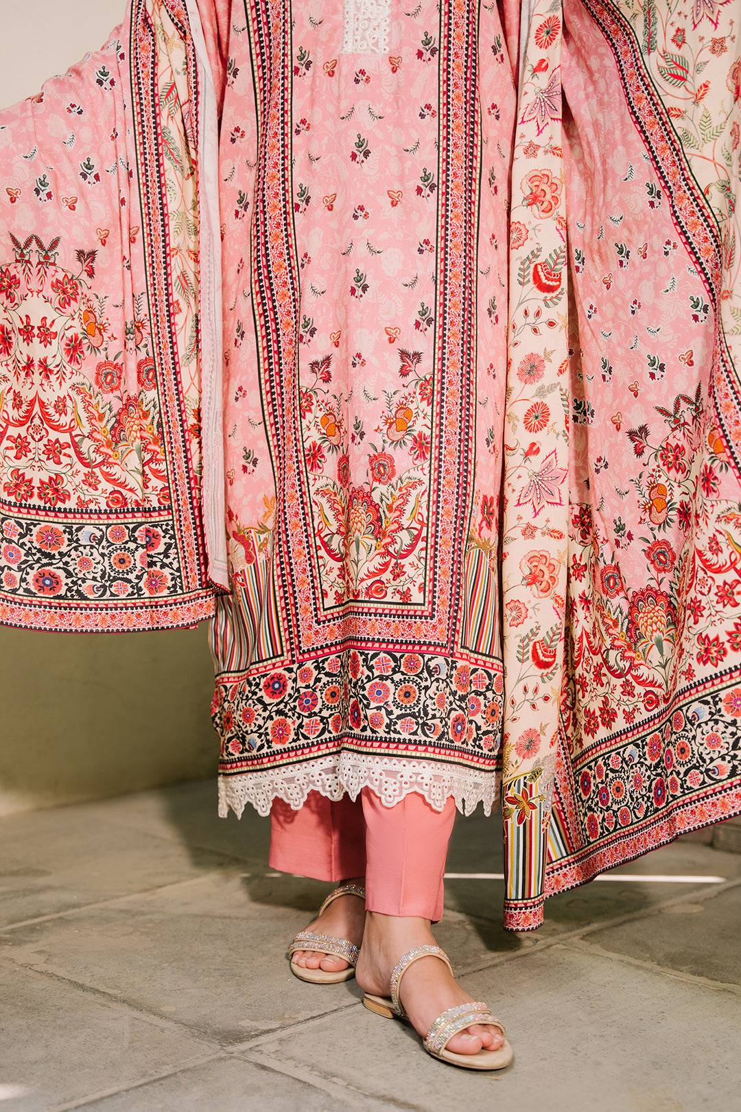 Zellbury | Unstitched 3 Piece Viscose | Shirt Shalwar Dupatta - 0199 by Maria Faisal - Registered Vendor of : Zellbury Women - type : Essential Unstitched - 100% original wedding dresses