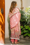 Zellbury | Unstitched 3 Piece Viscose | Shirt Shalwar Dupatta - 0199 - Designer Dress with Intricate embroidery and embellishments. Shop elegent wedding dress at Maria Faisal.