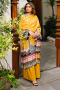 Zellbury | Unstitched 3 Piece Viscose | Shirt Shalwar Dupatta - 0205 - Designer Dress with Intricate embroidery and embellishments. Shop elegent wedding dress at Maria Faisal.