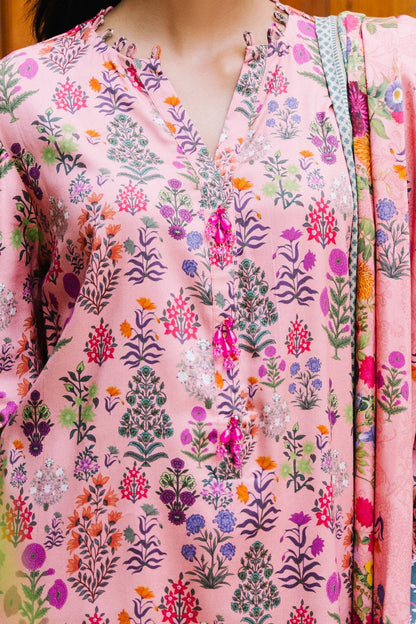 Zellbury | Unstitched 3 Piece Viscose | Shirt Shalwar Dupatta - 0206 by Maria Faisal - Registered Vendor of : Zellbury Women - type : Essential Unstitched - 100% original wedding dresses