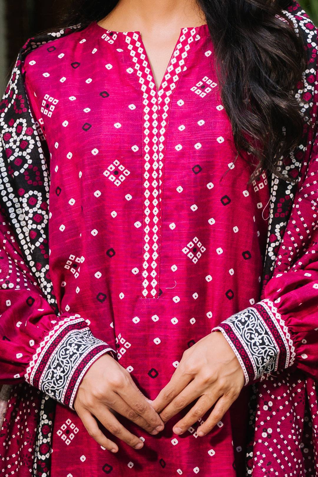 Zellbury | Unstitched 3 Piece Khaddar | Shirt Shalwar Dupatta - 0269 by Maria Faisal - Registered Vendor of : Zellbury Women - type : Essential Unstitched - 100% original wedding dresses