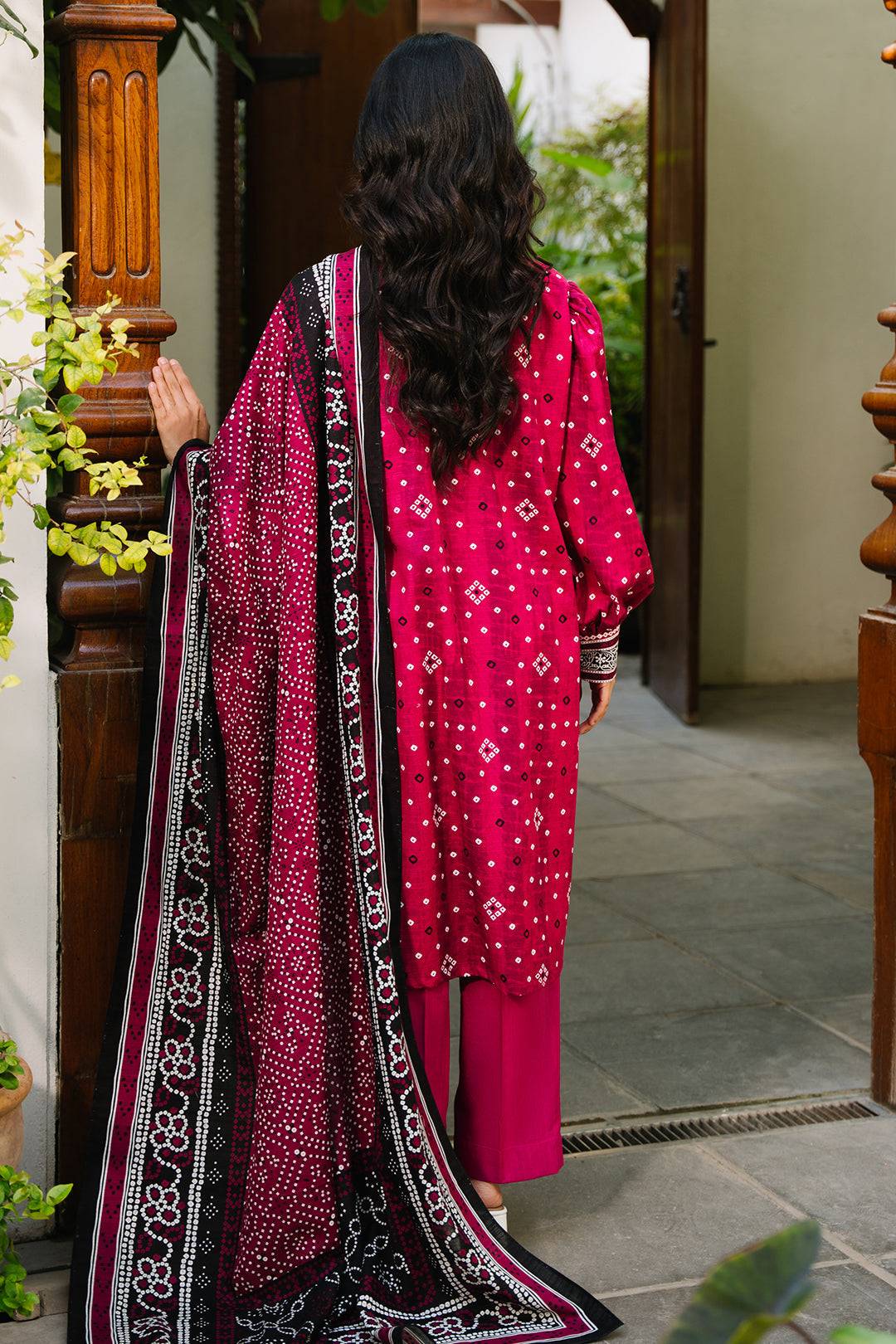 Zellbury | Unstitched 3 Piece Khaddar | Shirt Shalwar Dupatta - 0269 by Maria Faisal - Registered Vendor of : Zellbury Women - type : Essential Unstitched - 100% original wedding dresses