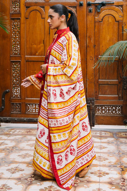 Zellbury | Unstitched 3 Piece Khaddar | Shirt Shalwar Dupatta - 0271 by Maria Faisal - Registered Vendor of : Zellbury Women - type : Essential Unstitched - 100% original wedding dresses