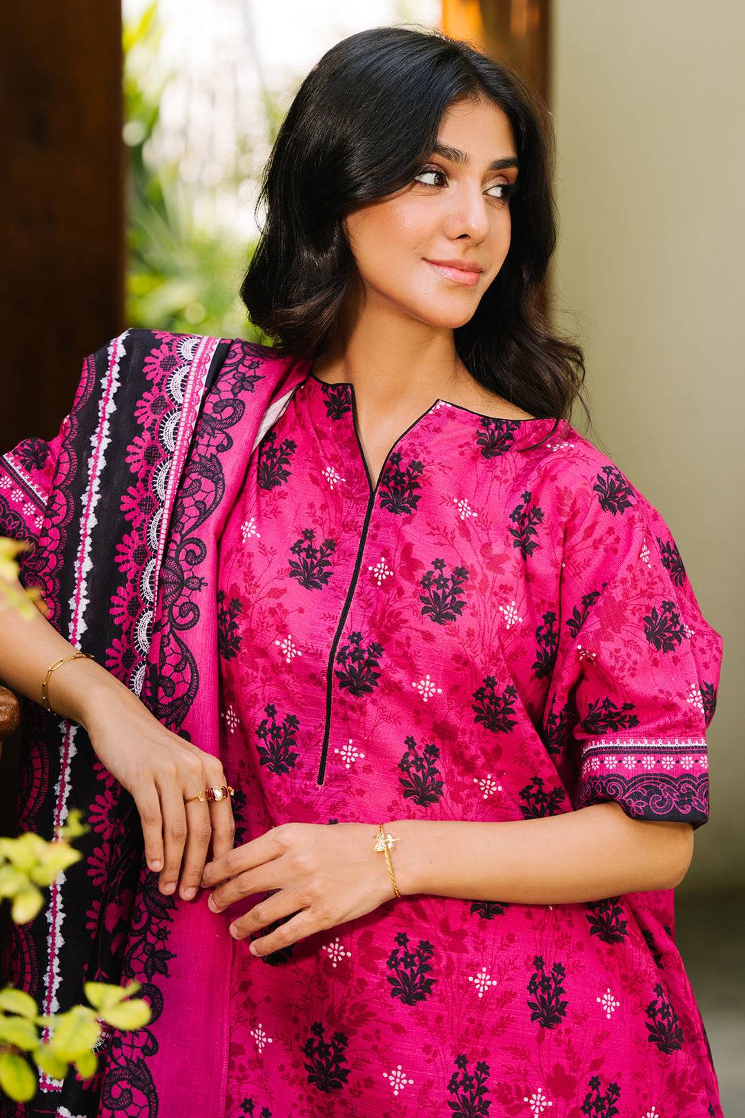 Zellbury | Unstitched 3 Piece Khaddar | Shirt Shalwar Dupatta - 0272 by Maria Faisal - Registered Vendor of : Zellbury Women - type : Essential Unstitched - 100% original wedding dresses