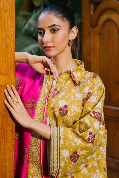 Zellbury | Unstitched 3 Piece Khaddar | Shirt Shalwar Dupatta - 0282 by Maria Faisal - Registered Vendor of : Zellbury Women - type : Essential Unstitched - 100% original wedding dresses