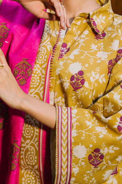 Zellbury | Unstitched 3 Piece Khaddar | Shirt Shalwar Dupatta - 0282 by Maria Faisal - Registered Vendor of : Zellbury Women - type : Essential Unstitched - 100% original wedding dresses