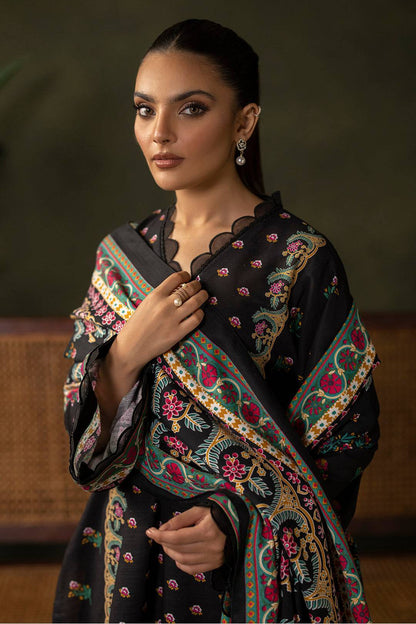 Zellbury | Unstitched 3 Piece Khaddar | Shirt Shalwar Shawl - 0286 by Maria Faisal - Registered Vendor of : Zellbury Women - type : Essential Unstitched - 100% original wedding dresses