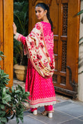 Zellbury | Unstitched 3 Piece Viscose | Shirt Shalwar Dupatta - 0300 - Designer Dress with Intricate embroidery and embellishments. Shop elegent wedding dress at Maria Faisal.