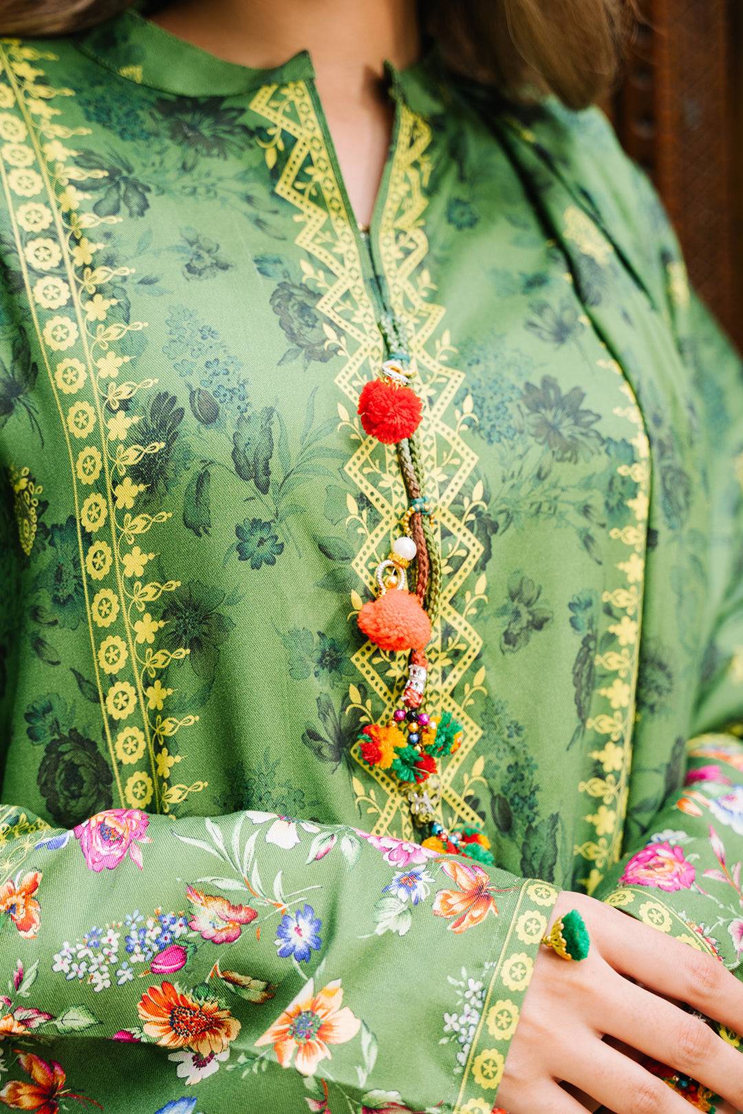 Zellbury | Unstitched 3 Piece Viscose | Shirt Shalwar Dupatta - 0305 by Maria Faisal - Registered Vendor of : Zellbury Women - type : Essential Unstitched - 100% original wedding dresses