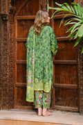 Zellbury | Unstitched 3 Piece Viscose | Shirt Shalwar Dupatta - 0305 - Designer Dress with Intricate embroidery and embellishments. Shop elegent wedding dress at Maria Faisal.