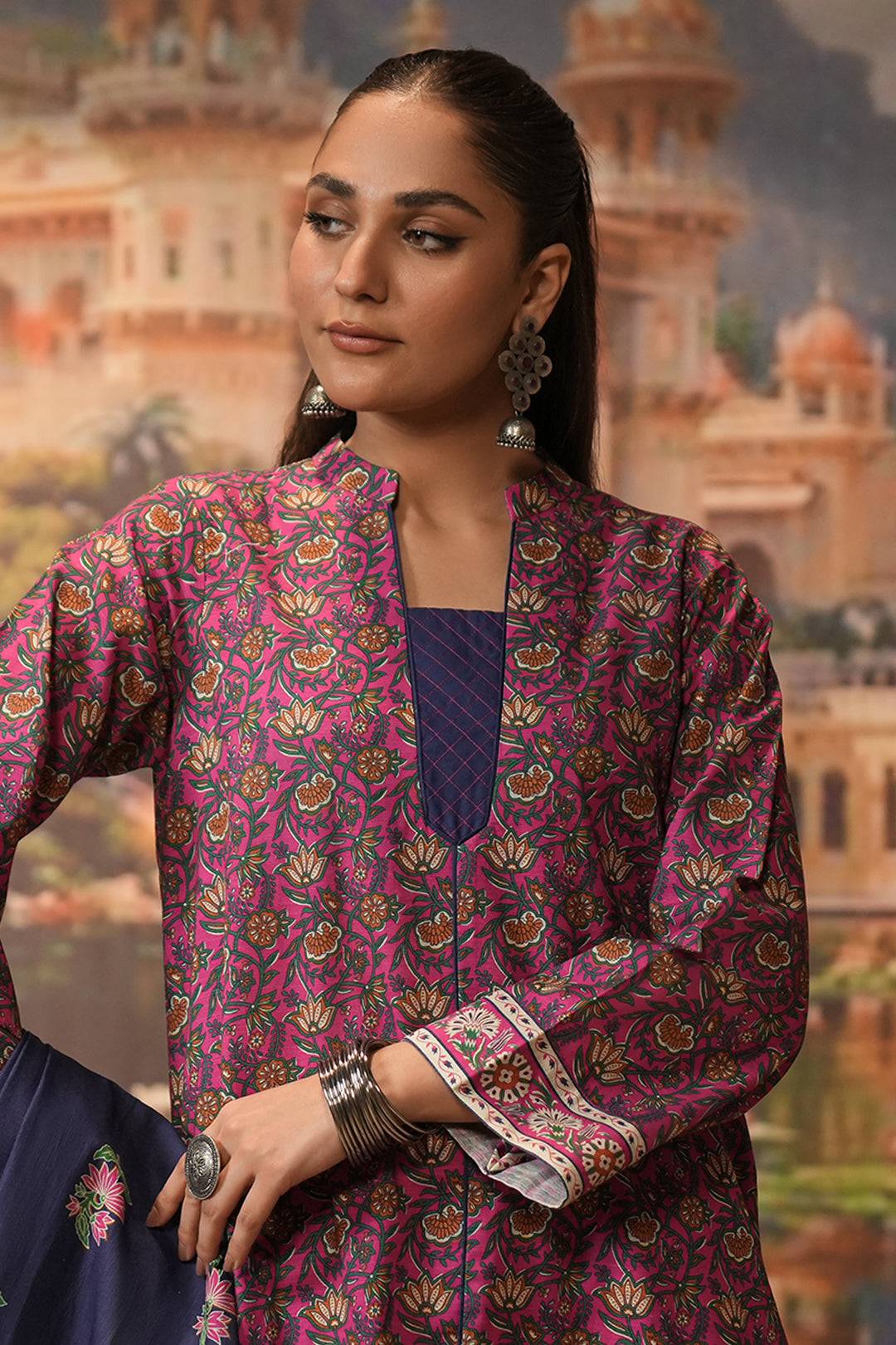Zellbury | Unstitched 3 Piece Khaddar | Shirt Shalwar Dupatta - 0357 by Maria Faisal - Registered Vendor of : Zellbury Women - type : Essential Unstitched - 100% original wedding dresses