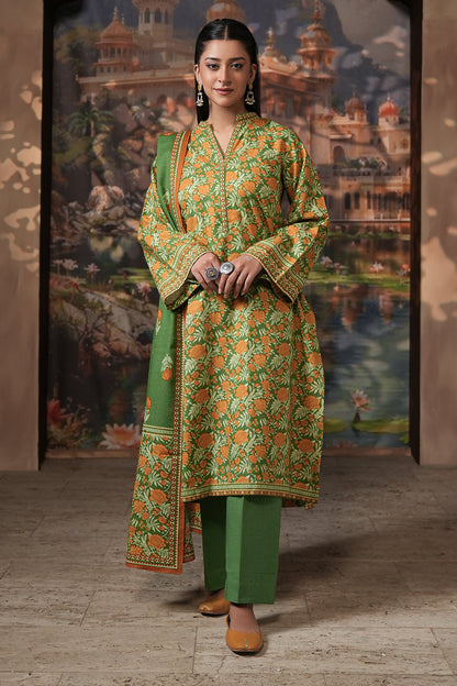Zellbury | Unstitched 3 Piece Khaddar | Shirt Shalwar Dupatta - 0358 by Maria Faisal - Registered Vendor of : Zellbury Women - type : Essential Unstitched - 100% original wedding dresses