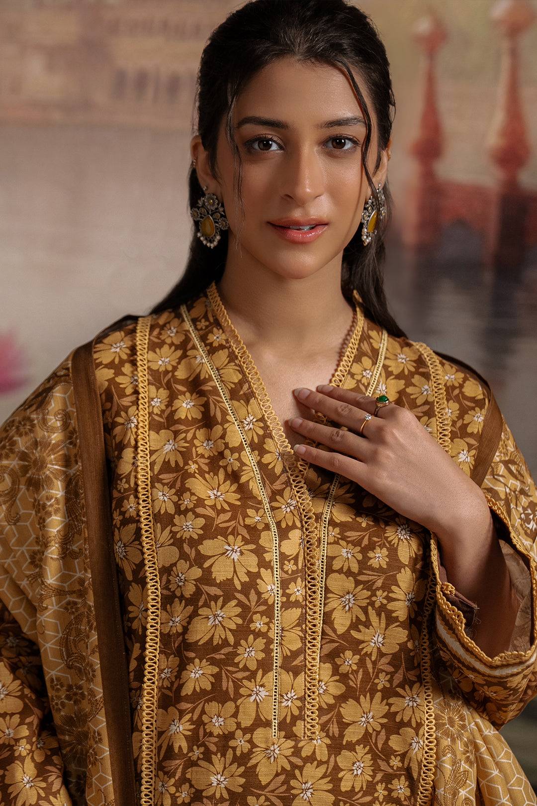 Zellbury | Unstitched 3 Piece Khaddar | Shirt Shalwar Dupatta - 0362 by Maria Faisal - Registered Vendor of : Zellbury Women - type : Essential Unstitched - 100% original wedding dresses