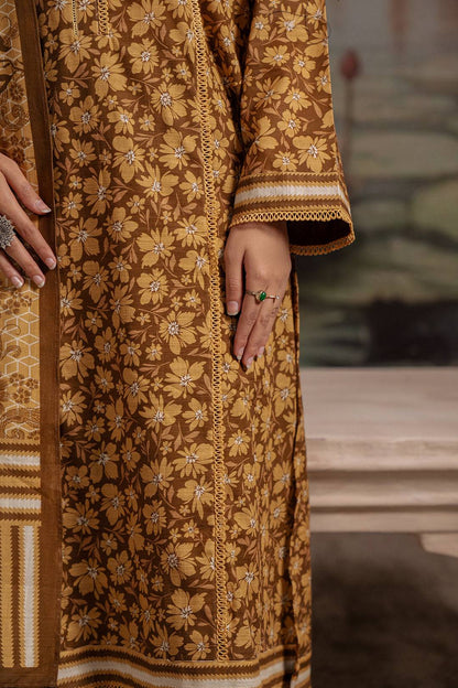 Zellbury | Unstitched 3 Piece Khaddar | Shirt Shalwar Dupatta - 0362 by Maria Faisal - Registered Vendor of : Zellbury Women - type : Essential Unstitched - 100% original wedding dresses