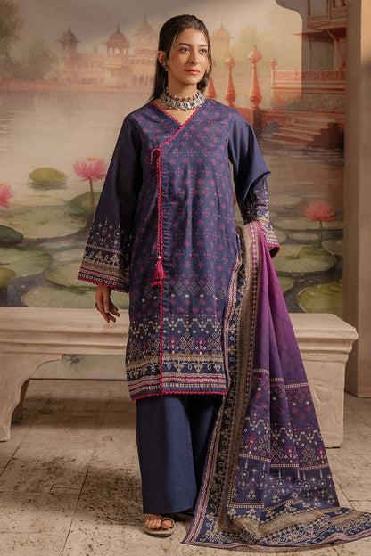 Zellbury | Unstitched 3 Piece Khaddar | Shirt Shalwar Dupatta - 0363 by Maria Faisal - Registered Vendor of : Zellbury Women - type : Essential Unstitched - 100% original wedding dresses