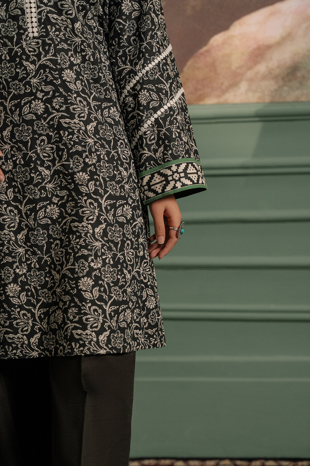 Zellbury | Unstitched 3 Piece Khaddar | Shirt Shalwar Dupatta - 0366 - Designer Dress with Intricate embroidery and embellishments. Shop elegent wedding dress at Maria Faisal.