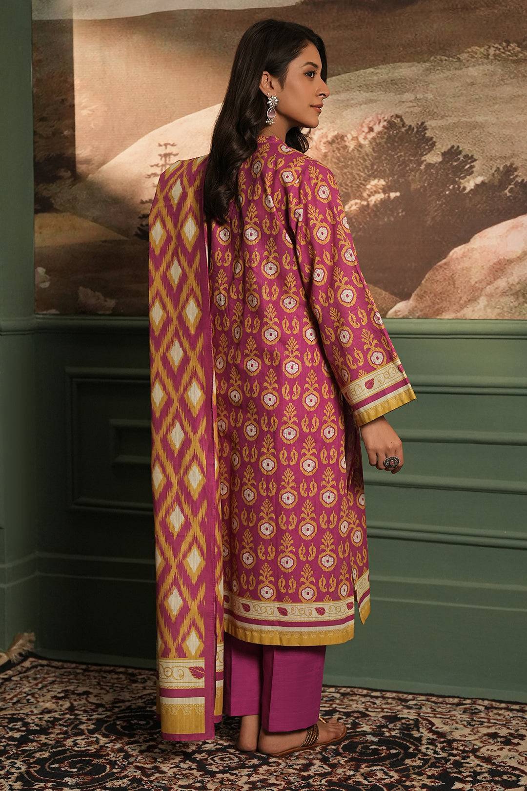 Zellbury | Unstitched 3 Piece Khaddar | Shirt Shalwar Dupatta - 0367 by Maria Faisal - Registered Vendor of : Zellbury Women - type : Essential Unstitched - 100% original wedding dresses