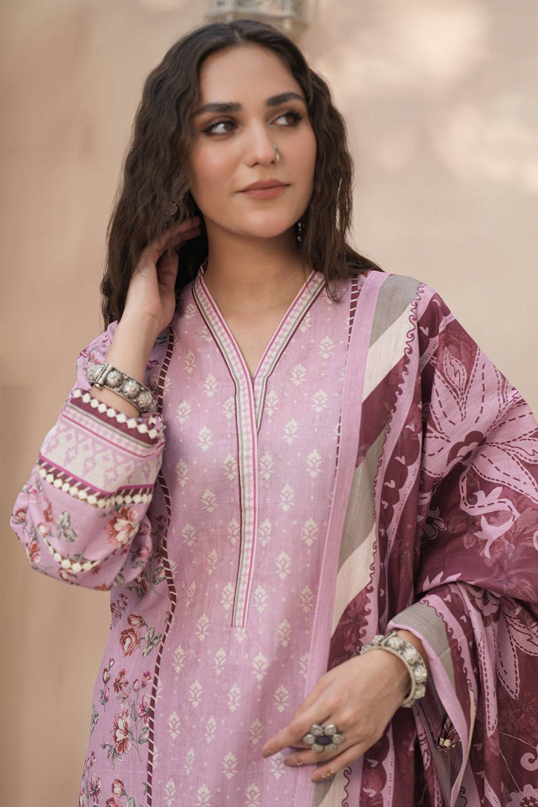 Zellbury | Unstitched 3 Piece Khaddar | Shirt Shalwar Dupatta - 0369 by Maria Faisal - Registered Vendor of : Zellbury Women - type : Essential Unstitched - 100% original wedding dresses