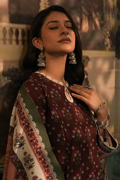 Zellbury | Unstitched 3 Piece Khaddar | Shirt Shalwar Dupatta - 0373 by Maria Faisal - Registered Vendor of : Zellbury Women - type : Essential Unstitched - 100% original wedding dresses