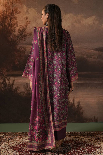 Zellbury | Unstitched 3 Piece Karandi | Shirt Shalwar Dupatta - 0377 by Maria Faisal - Registered Vendor of : Zellbury Women - type : Essential Unstitched - 100% original wedding dresses