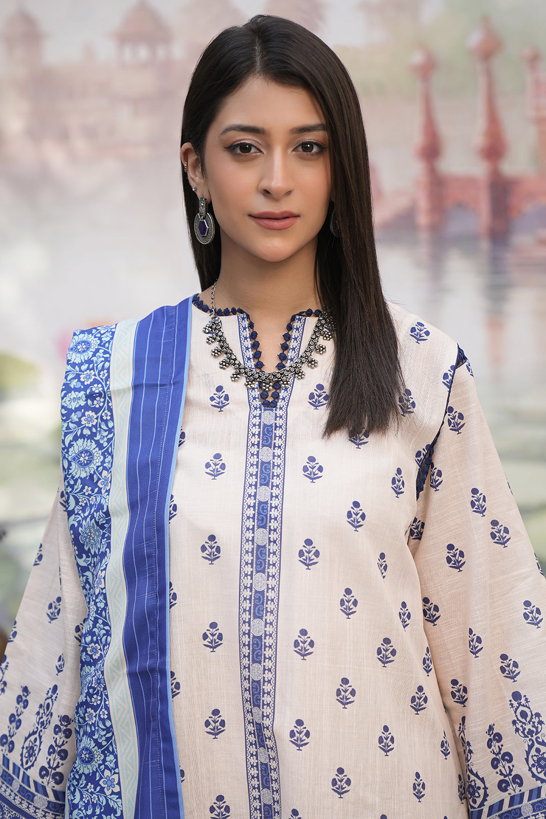 Zellbury | Unstitched 3 Piece Khaddar | Shirt Shalwar Shawl - 0382 - Designer Dress with Intricate embroidery and embellishments. Shop elegent wedding dress at Maria Faisal.