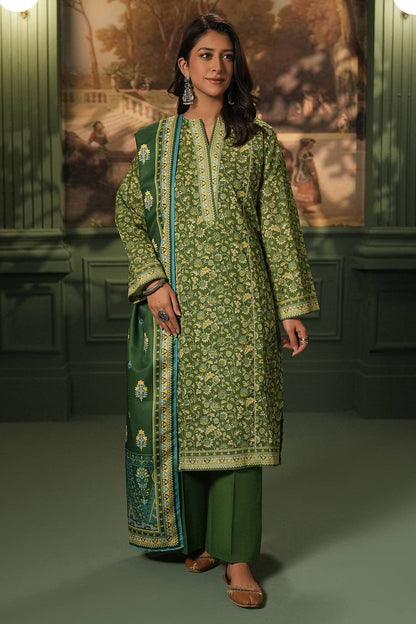 Zellbury | Unstitched 3 Piece Khaddar | Shirt Shalwar Shawl - 0384 by Maria Faisal - Registered Vendor of : Zellbury Women - type : Essential Unstitched - 100% original wedding dresses