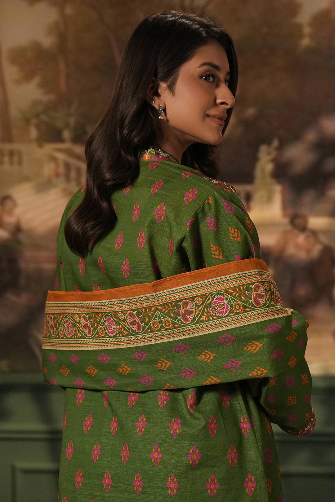 Zellbury | Unstitched 3 Piece Khaddar | Shirt Shalwar Dupatta - 0386 by Maria Faisal - Registered Vendor of : Zellbury Women - type : Essential Unstitched - 100% original wedding dresses