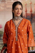 Zellbury | Unstitched 3 Piece Khaddar | Shirt Shalwar Shawl - 0391 - Designer Dress with Intricate embroidery and embellishments. Shop elegent wedding dress at Maria Faisal.