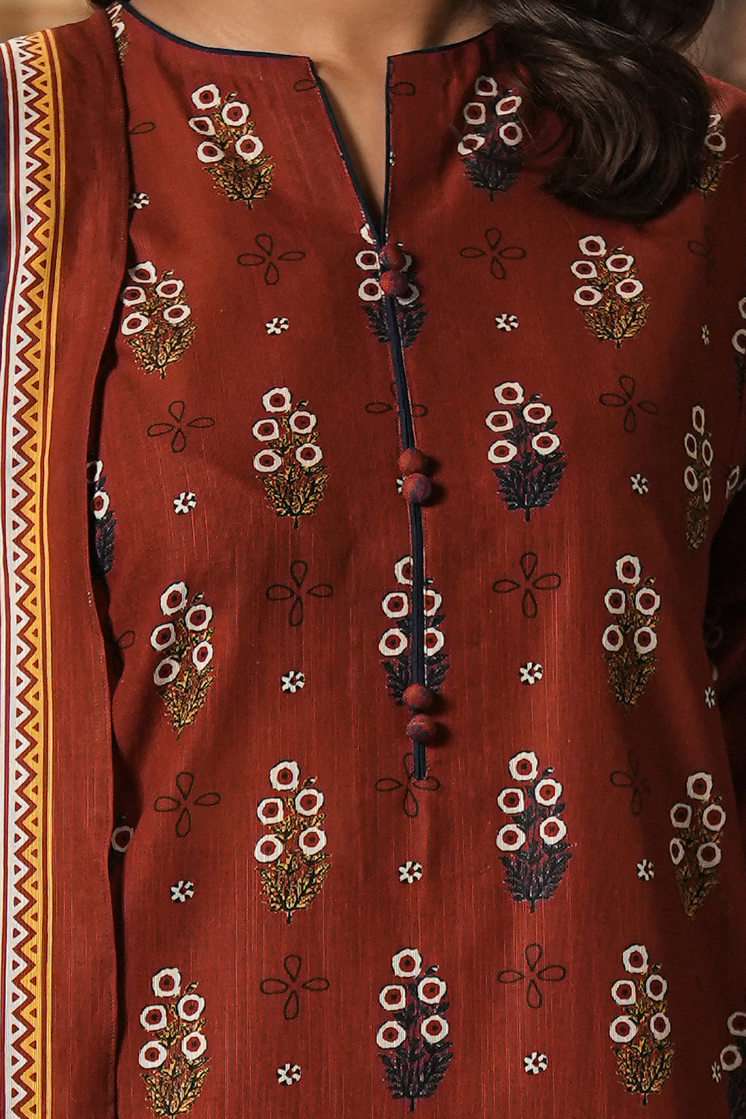 Zellbury | Unstitched 3 Piece Khaddar | Shirt Shalwar Dupatta - 0394 - Designer Dress with Intricate embroidery and embellishments. Shop elegent wedding dress at Maria Faisal.