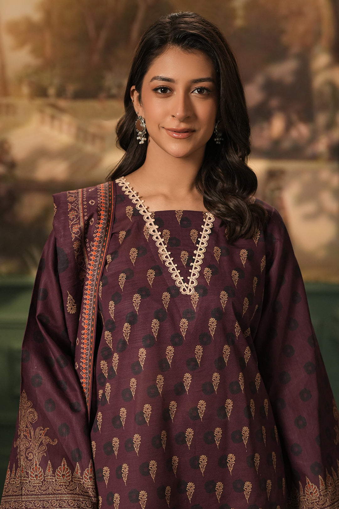 Zellbury | Unstitched 3 Piece Khaddar | Shirt Shalwar Dupatta - 0396 - Designer Dress with Intricate embroidery and embellishments. Shop elegent wedding dress at Maria Faisal.