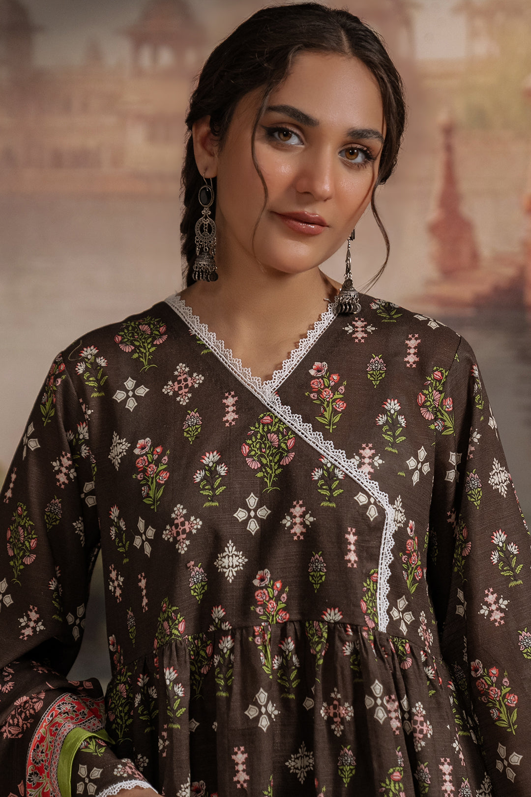 Zellbury | Unstitched 3 Piece Khaddar | Shirt Shalwar Dupatta - 0441 - Designer Dress with Intricate embroidery and embellishments. Shop elegent wedding dress at Maria Faisal.