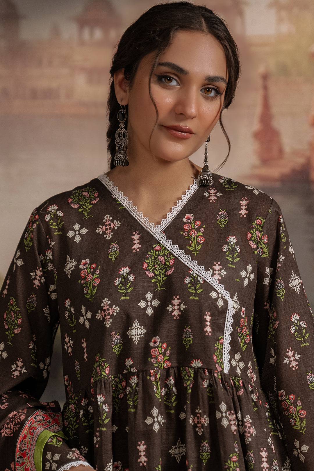 Zellbury | Unstitched 3 Piece Khaddar | Shirt Shalwar Dupatta - 0441 by Maria Faisal - Registered Vendor of : Zellbury Women - type : Essential Unstitched - 100% original wedding dresses