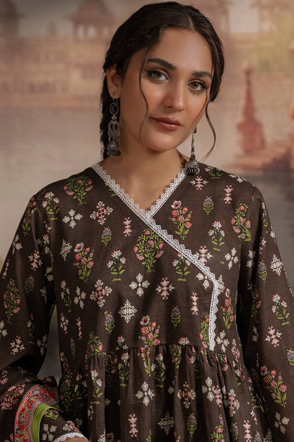 Zellbury | Unstitched 3 Piece Khaddar | Shirt Shalwar Dupatta - 0441 by Maria Faisal - Registered Vendor of : Zellbury Women - type : Essential Unstitched - 100% original wedding dresses