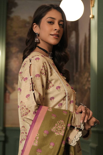 Zellbury | Unstitched 3 Piece Khaddar | Shirt Shalwar Dupatta - 0444 by Maria Faisal - Registered Vendor of : Zellbury Women - type : Essential Unstitched - 100% original wedding dresses