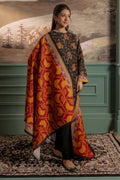 Zellbury | Unstitched 3 Piece Khaddar | Shirt Shalwar Dupatta - 0447 - Designer Dress with Intricate embroidery and embellishments. Shop elegent wedding dress at Maria Faisal.
